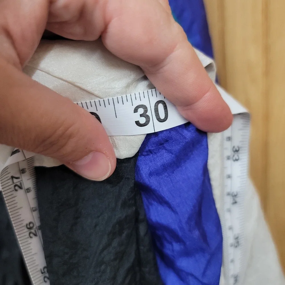 Vintage Todd1‎  90s Colorblock Fresh Prince Windbreaker Hip Hop Streetwear 2XLT